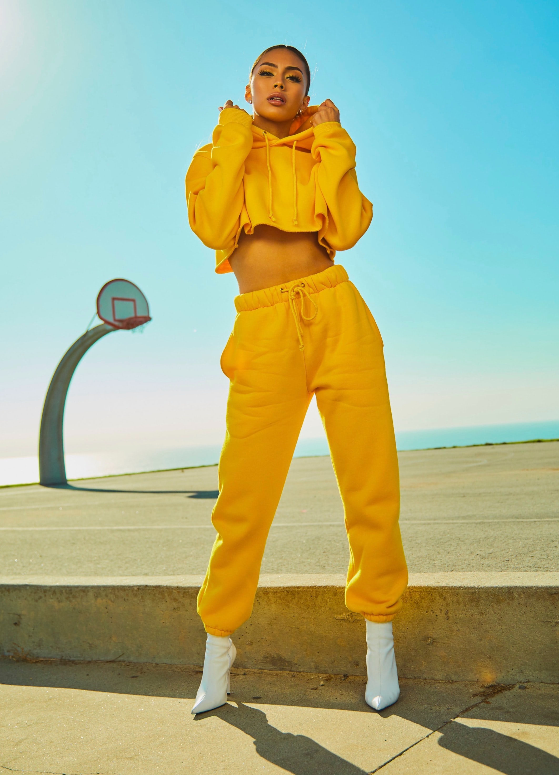 Fashion Yellow Beach