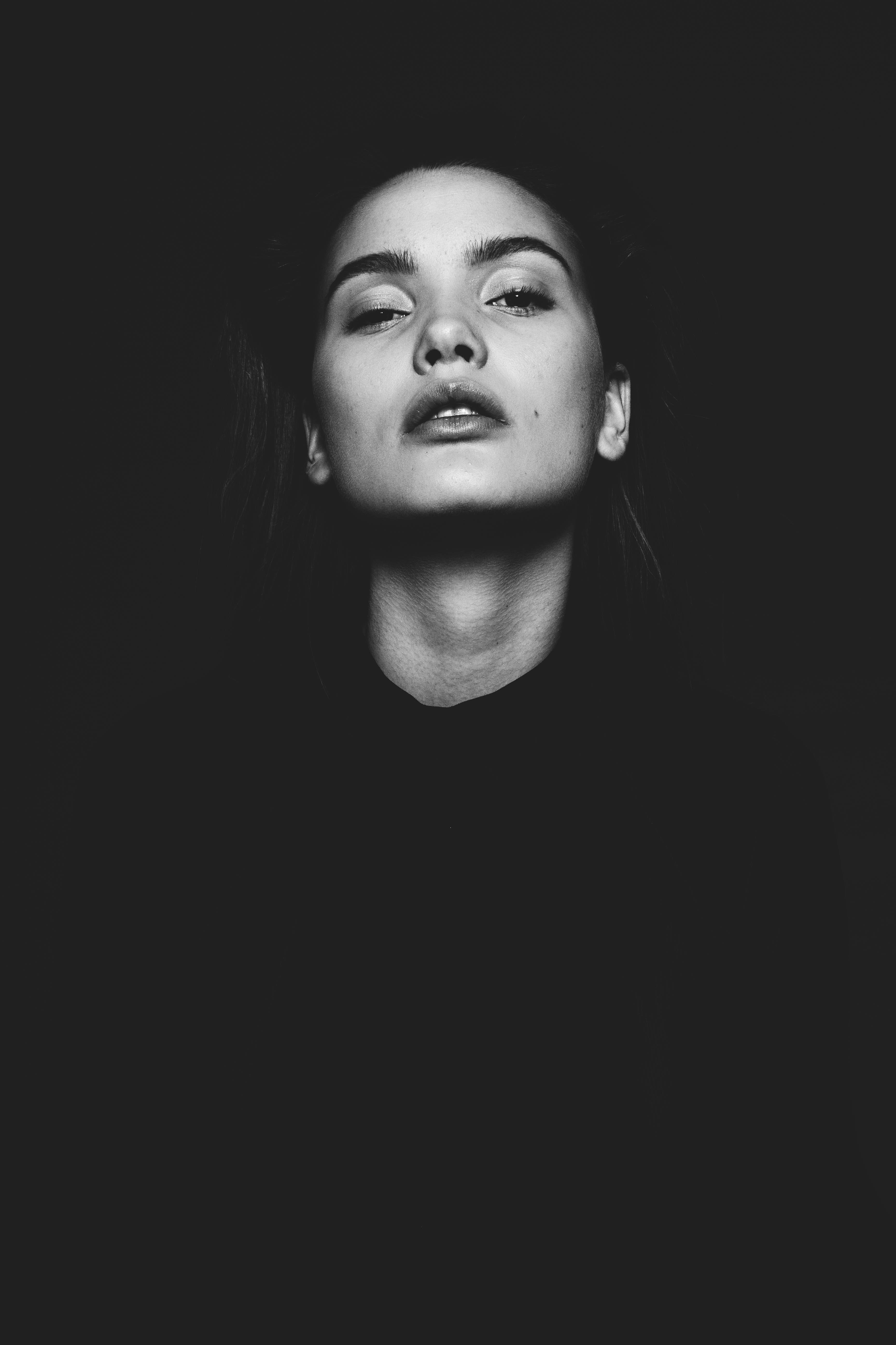 Raw Black Portrait